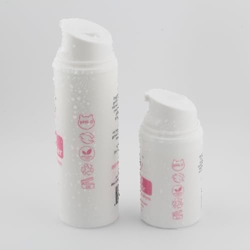Back label details of Mr Wrinkles 100 percent natural feline skincare set.