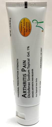 Mohnark original prescription strength arthritis gel 1.76 ounce tube angled display