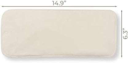 Close up of bamboo viscose fabric texture on diaper insert