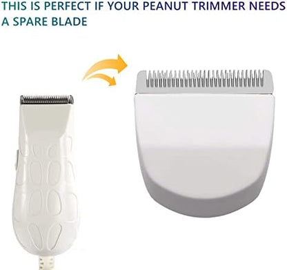 Replacement blades for wahl peanut trimmer with guide combs