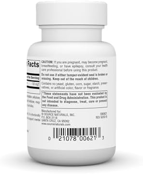 Imported USA brain health supplement bottle for mental concentration
