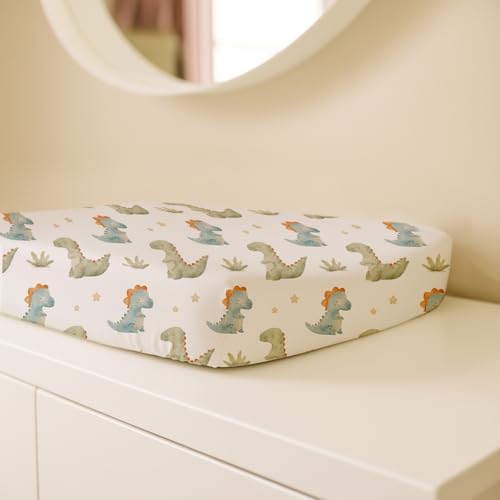 Packaging presentation of the My Little Zone premium imported 2 pack baby changing pad covers perfect for nursery gifting.