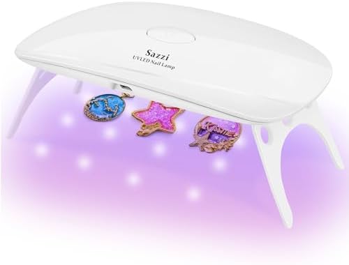 Close up of Sazzi nail dryer internal LED and UV light configuration