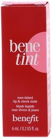 Benefit Cosmetics long lasting kiss proof lip stain product close up