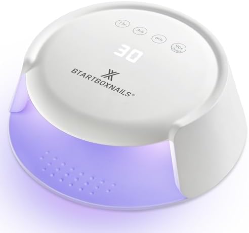 Side angle of BTArtboxnails XCuringPRO UV LED nail dryer