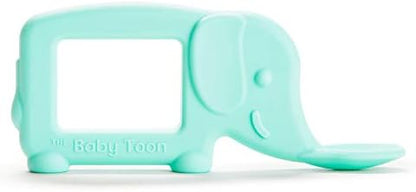Munchkin baby teething spoon packaging displaying the authentic Shark Tank featured logo.