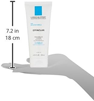 Acne cleanser gel for daily morning and evening skincare routine