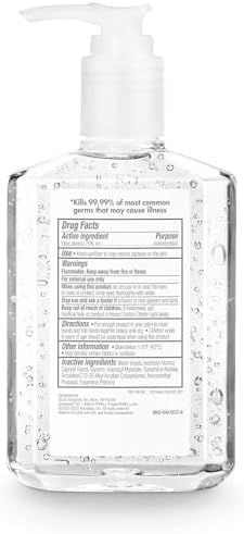 Purell Advanced Hand Sanitizer Refreshing Gel Design Series, Clean Scent,Clear, 8 Fl Oz Pump Bottle (Pack of 4), 9652-06-ECDECO - Image 2