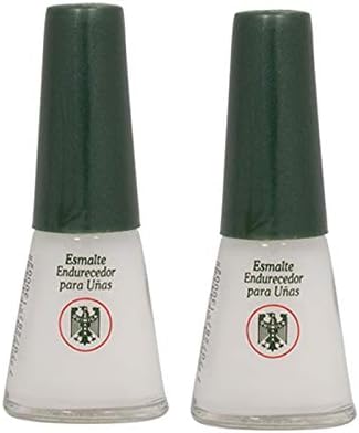 Two bottles of QuÃ­mica Alemana nail strengthening treatment