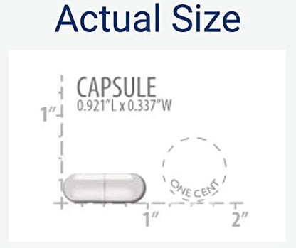Side view of Life Extension Optimized Resveratrol bottle with ingredient information