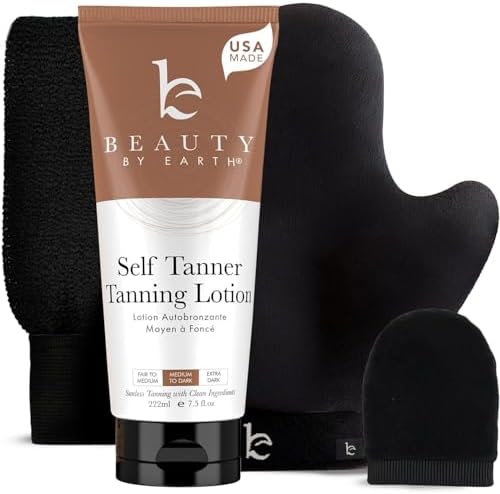 Beauty By Earth Self Tanner Tanning Application Kit front view
