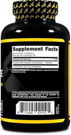 Primaforce Creatine Monohydrate Capsules serving size view