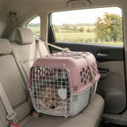 Petmate authentic imported dog and cat travel carrier secure latch