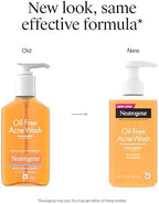 Acne cleanser with MicroClear technology deep pore cleansing daily use