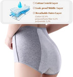 Vokan reusable bladder leakage protection briefs folded