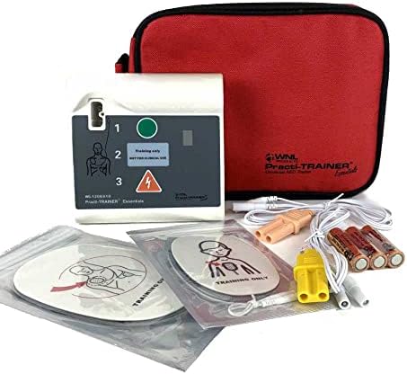 Practi-Trainer Essentials AED units with reusable adult and pediatric pads