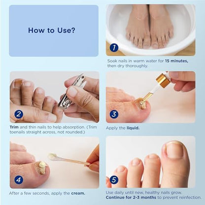 Authentic USA imported Natural Vine nail repair kit packaging