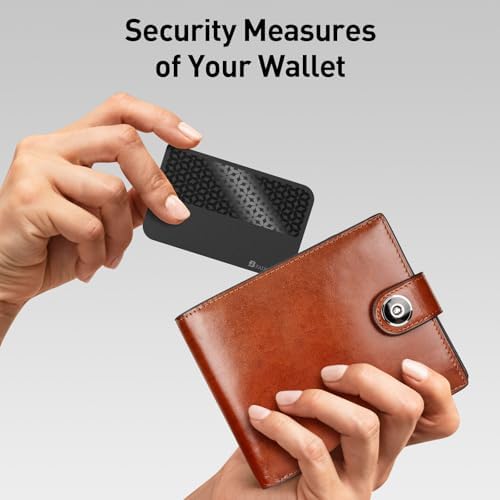 2026 Apple MFi Certified Wallet Tracker Smart Card for Find My iPhone Ultra Thin Air Tracker Tag for Travel, 5 Years+ Staying Power, IP69 Waterproof, Key Finder & Item Locator for Keys, Bags, Passport - Image 6