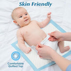 Super Absorbency Disposable Diaper Pads for Baby, Puppy and Adults, Disposable Changing Underpads for Baby, 50 Count, 17â€ x 13'' - Image 7