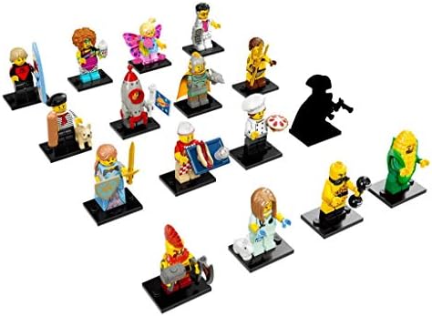 Close up view of the Corn Cob Guy character figure on a black display plate stand