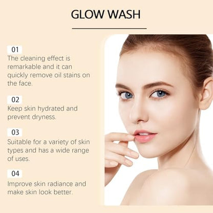 Kojic acid and turmeric foaming face wash