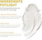 Berlaney face cleanser demonstrating balm to oil melting action