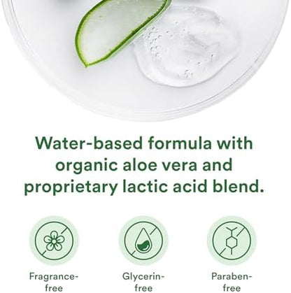 Back of Good Clean Love Restore packaging showing Bio-Match technology details