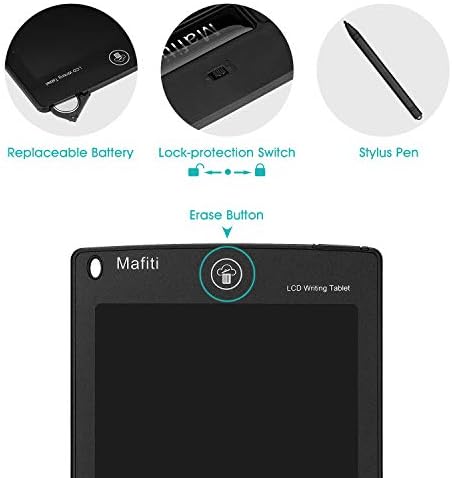 Mafiti digital doodle board with stylus storage