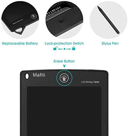 Mafiti digital doodle board with stylus storage