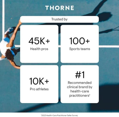 Thorne antioxidant support ubiquinone 60 count container for brain and heart vitality