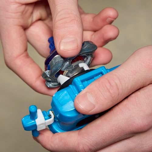 Top down view of Cobalt Dragoon spinning top