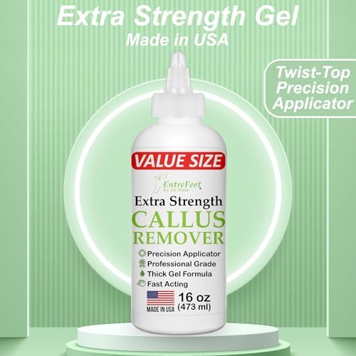EntreFeet professional salon grade foot care gel for dead skin removal