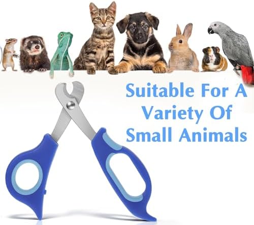Larrel stainless steel pet nail clipper packaging presentation for small reptiles