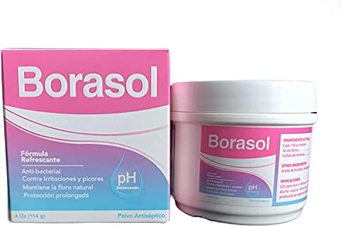 Borasol Polvo Antiseptico external vaginal wash and refreshing astringent powder