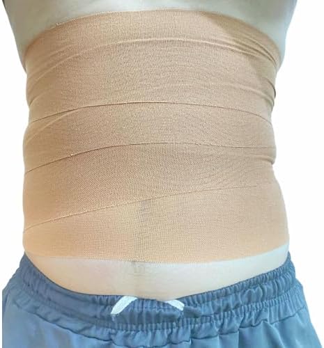 Detailed texture of the breathable cotton fabric used in LIWEN compression tape.