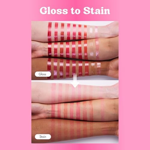 COLORGRAM Fruity Glass Tint 07 Shy Guava | Korean Long Lasting & Waterproof Lip Stain| Glossy Lip Gloss with Lovely Soft Pink Shade | Buildable, Blendable, Moisturizing, Non-Sticky | 0.11 Oz - Image 5