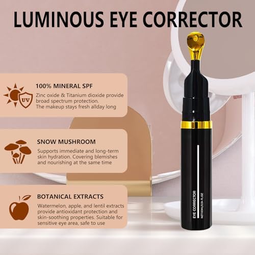 Drmtlgy eye corrector packaging showing SPF 41 label