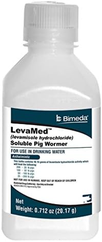 Durvet Levamed 20.17 Grams water soluble livestock dewormer powder