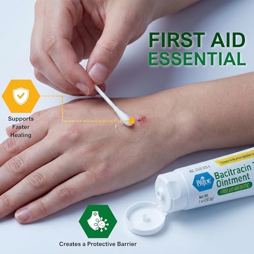 MED PRIDE single antibiotic zinc ointment tube for minor cuts and scrapes