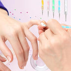 Full collection of Ciwanning nail art tools and display board
