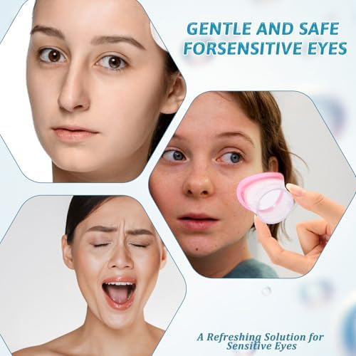 Close up of the durable plastic and silicone material used in JJUNW eye care tools