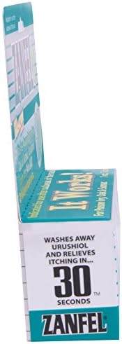 Zanfel topical solution triple pack tubes for removing urushiol toxin