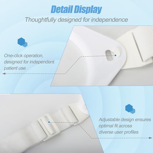 Close up of NIdreamCE ostomy belt ring for colostomy and ileostomy