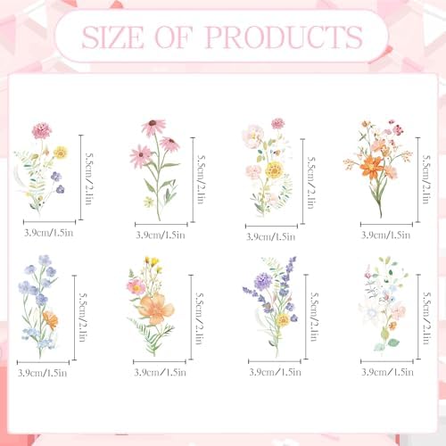 Wildflower baby in bloom baby shower cupcake picks arrangement
