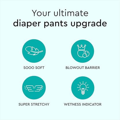 Close up of Lillydoo diaper material texture