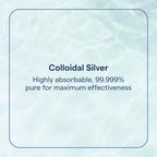 Trace Minerals 30 parts per million colloidal silver back label details