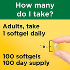 Nature Made antioxidant softgels packaging side view