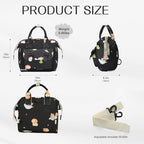 Mozzilog small diaper bag worn as a crossbody style