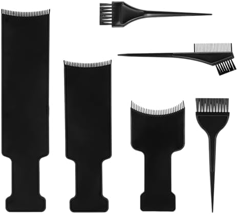 Lusofie balayage board with teeth close up for hair coloring