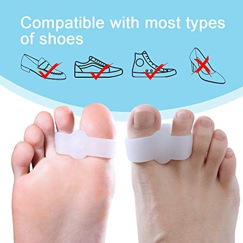 Welnove foot care product packaging showing 12 pieces of gel separators.
